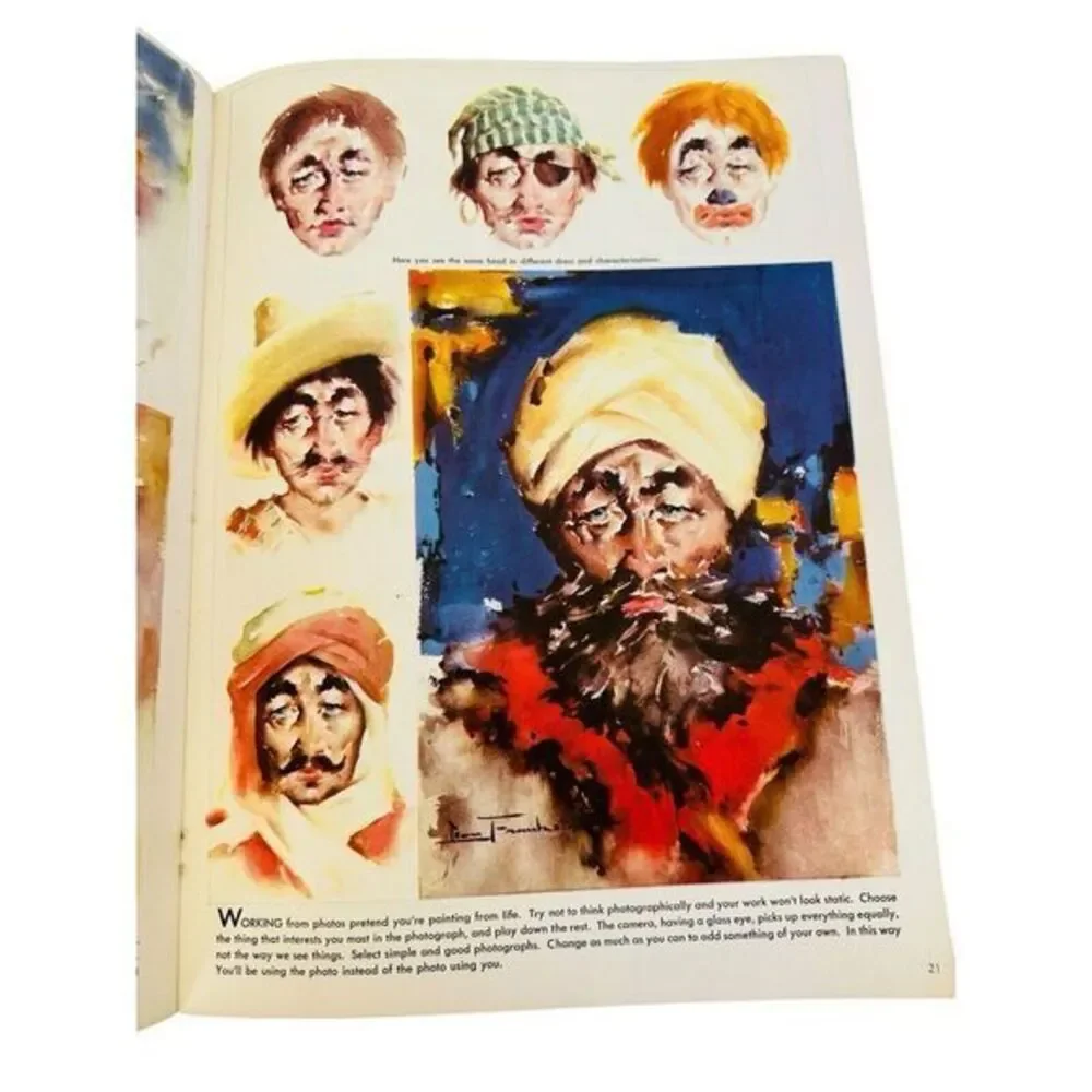 Clowns and Characters by Leon Franks #62 A Walter T Foster Publication Paperback